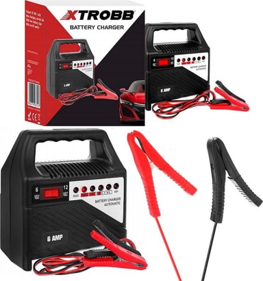 MALATEC Automatski punjač za baterije, 6–12V, 65Ah