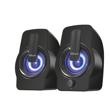TRUST Zvučnik 2.0 RGB GEMI, crni
