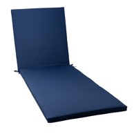Jastuk za ležaljku Colette Dark blue 190X60X3,5 cm