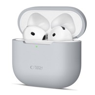 TECH-PROTECT Silikonska Futrola za Apple Airpods 4, siva