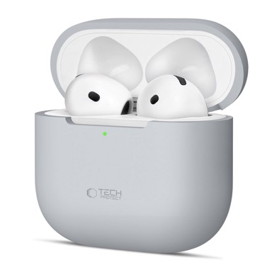 TECH-PROTECT Silikonska Futrola za Apple Airpods 4, siva
