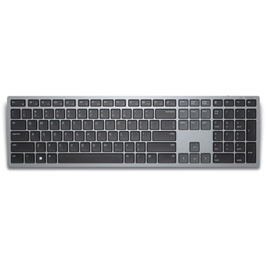 DELL Tipkovnica KB700, bežična/Bluetooth, mađarski QWERTZ, siva