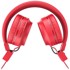 HOCO Slušalice bežične/žične, Bluetooth, 8h rada, mikrofon - W25 Promise, crvene