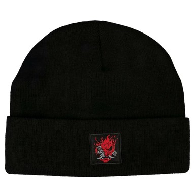 JINX Kapa Cyberpunk 2077 Samurai Logo, crna 