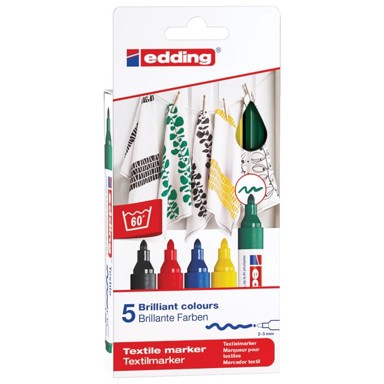 EDDING Marker 4500 za tekstil 2-3mm pk5
