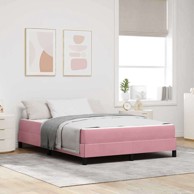 Boxspring krevet s madracem, 140x190 cm, rozi