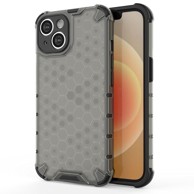 HONEYCOMB Maska, iPhone 14 Plus, hibridna, crna