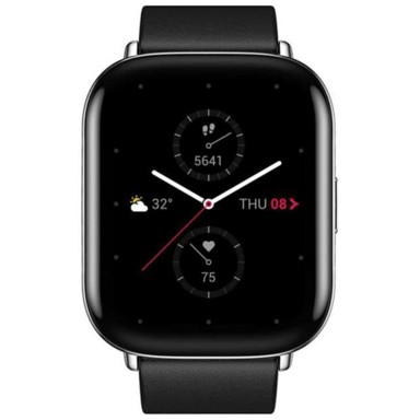 AMAZFIT Pametni sat Zepp E, mat crni, kockasti