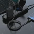 ACEFAST Kabel tip C za iPhone Lightning, 8-pin, 1,2 m, crni