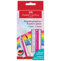 FABER-CASTELL Glitter 125089 u tubi rainbow pk2