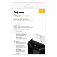 FELLOWES Uljni listovi za održavanje rezača, 10 kom