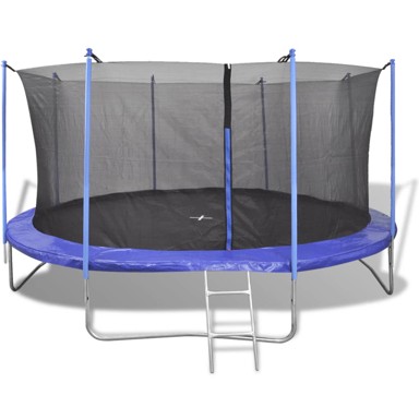 Set trampolina, 396 cm, petodijelni