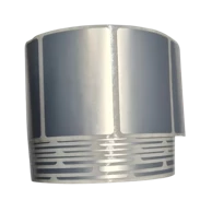 Etikete, 51 x 37 mm, 1000 kom, PET, srebrna