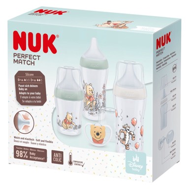 NUK Set bočica Perfect Match Winnie the Pooh