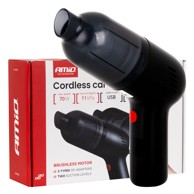 AMIO Usisavač VC-08, bežični za auto, 70 W, 11 kPa, USB-C, HEPA