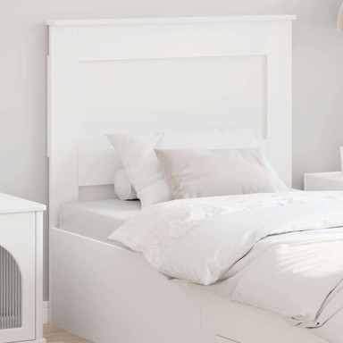 Uzglavlje bijelo 80 cm konstruirano drvo