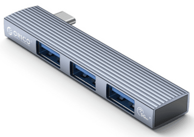 ORICO USB hub AH-W13, USB-C, 3 USB-A, sivi