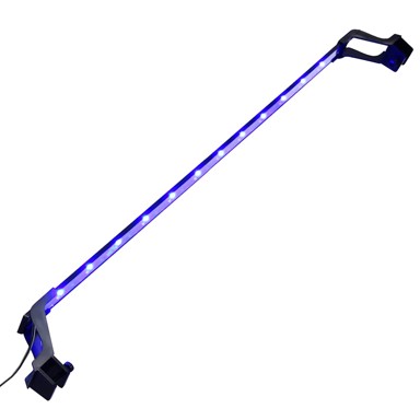 Akvarijska LED svjetiljka sa stezaljkama, 90–105 cm, plavo-bijela
