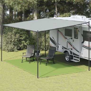 Tepih za šator svijetlo zelena 300 x 600 cm, HDPE  