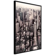 Poster New York from a Bird's Eye View 40x60