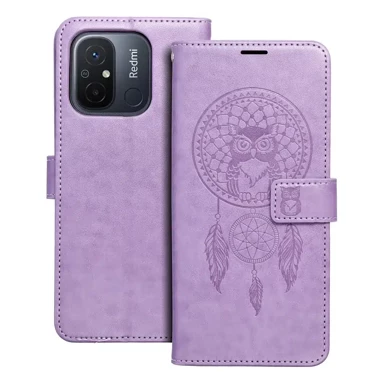 MEZZO Preklopna torbica Book Case za Xiaomi Redmi 12C, dreamcatcher purple