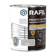 ŚNIEŻKA RAFIL Straight to Rust Boja, srebrna, sjajna, 0,75 l