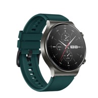 HUAWEI Silikonski remen za Watch GT 2/3/4/2 Pro/3 Pro/4 Pro/GT 2e 46 mm, tamnozeleni
