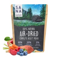 SANA Hrana za pse sušena na zraku insekti, 1 kg