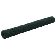 Žičana mreža od čelika s PVC oblogom za kokoši 25 x 1,2 m zelena