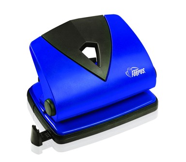 FORPUS bušilica za papir PREMIUM, 30 listova, plava