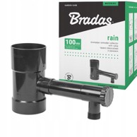 BRADAS Hvatač kišnice 100 mm, grafit