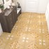 NIKCORP samoljepljive PVC podne pločice, 12 kom., 30 x 30 cm, žute – vodootporne, otporne na habanje