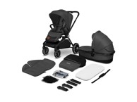 LIONELO Dječja kolica Mika 2u1, siva