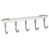 WENKO Vješalica za vrata s 5 kukica u srebrnoj boji Asola
