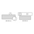 ELLE DECORATION Siva staza 80x240 cm Chappe Light Grey 