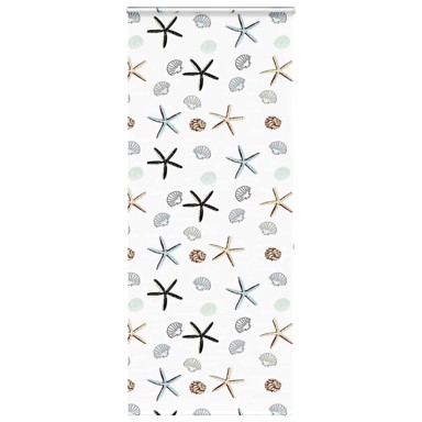 Rolo zavjesa za tuš s kazetom, 90x240 cm, širina tkanine 86 cm