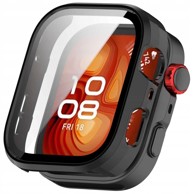 TECH-PROTECT Maska Defense sa zaštitnim staklom Huawei Watch Fit 4 Pro, crna