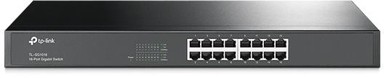 TP-LINK Switch TL-SG1016, neupravljivi, 16-portni Gigabit Ethernet, 1U, crna
