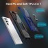 Maskica za Samsung Galaxy S22 Ultra, s magnetom, oklopna, s prstenom, plava
