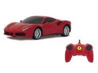 JAMARA Auto na daljinsko upravljanje Ferrari 488 GTB, crveni, 1:24