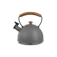 ORION Sivi inox čajnik 3 l Wooden