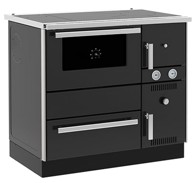 ALFA-PLAM Štednjak Term 20, etaž, antracit, lijevi, za centralno grijanje