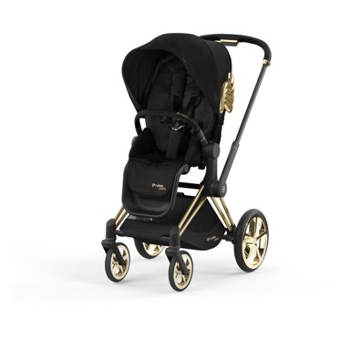 CYBEX Dječja kolica Priam Platinum JS wings, crna