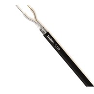 TASKER Kabel mikrofonski C128 PURE, balansirani, 2x0.35 mm², 1 m, crna