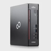 FUJITSU Stolno računalo Esprimo Q556/2 / Intel Core i3 6100T, 8 GB RAM, 256 GB SSD, Intel HD Graphics, Windows 10 Pro, crni (obnovljen)