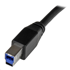 STARTECH USB-A na USB-B kabel USB3SAB10M, USB 3.2 Gen 1, 10 m, crni