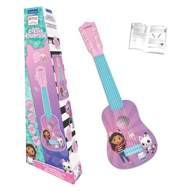LEXIBOOK Moja prva gitara Gabby's Dollhouse