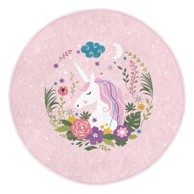 MILA HOME Ružičasti dječji tepih ø 120 cm Comfort