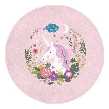 MILA HOME Ružičasti dječji tepih ø 120 cm Comfort 