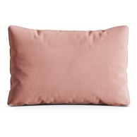 COSMOPOLITAN DESIGN VIENNA Ružičasti baršunast ukrasni jastuk za sjedeću garnituru Kemi 